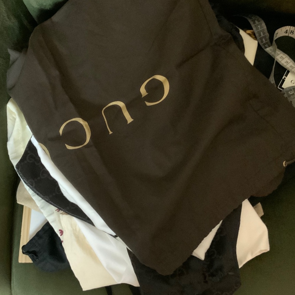 Random designer dust bag